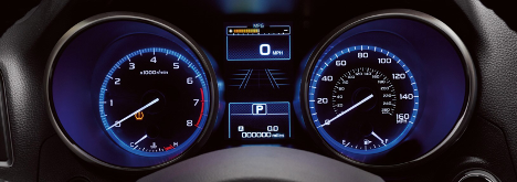 Subaru Gauge Cluster